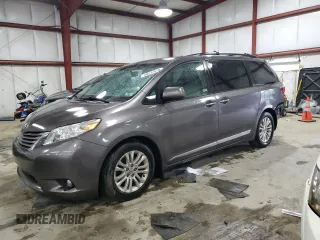2015 Toyota Sienna XLE with VIN 5TDYK3DC4FS650605, listed as a Copart auction lot 58217575 with 174,364 mi miles and Salvage title. Bid and sale history available at DreamBid. Image 1.