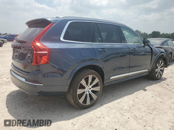 2024 Volvo XC90 Ultimate Bright Theme with VIN YV4062PF3R1145624, listed as a Copart auction lot 59167804 with 3,802 mi miles and Salvage Title. Bid and sale history available at carsss.com. Image 3.
