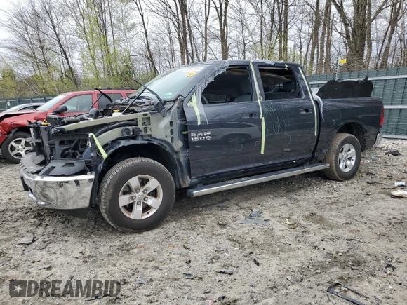 2018 Ram 1500 Big Horn with VIN 1C6RR7LT7JS289323, listed as a Copart auction lot 52647004 with Not provided miles and Salvage title. Bid and sale history available at DreamBid. Image 1.