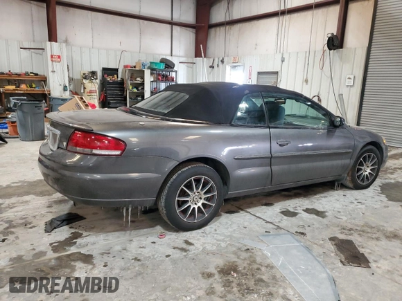 2005 Chrysler Sebring Touring with VIN 1C3EL55R15N677090, listed as a Copart auction lot 45011195 with 188,001 mi miles and Salvage Title. Bid and sale history available at DreamBid. Image 3.