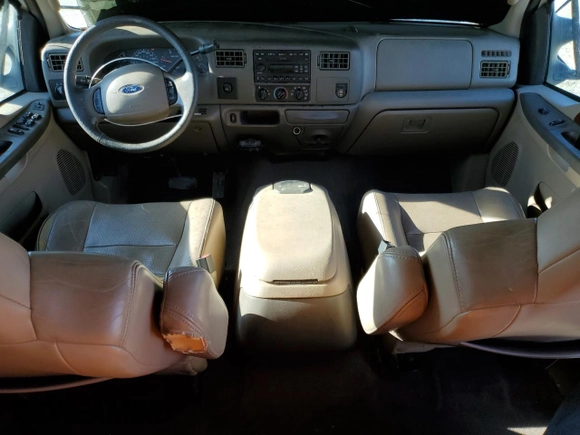 2003 Ford F-350 XL with VIN 1FTSW30F63EB07672, listed as a Copart auction lot 76659184 with 243,580 mi miles and Salvage Title. Bid and sale history available at DreamBid. Image 8.