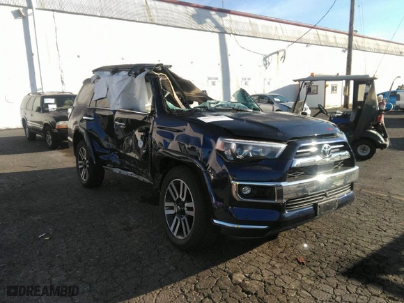 2023 Toyota 4Runner Limited with VIN JTEKU5JRXP6198080, listed as a IAAI auction lot 40468098 with 1 mi miles. Bid and sale history available at carsss.com. Image 1.