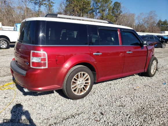 2016 Ford Flex SEL with VIN 2FMGK5C86GBA17557, listed as a Copart auction lot 42725285 with 152,073 mi miles and Salvage Title. Bid and sale history available at carsss.com. Image 3.