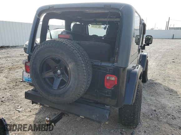 2003 Jeep Wrangler X with VIN 1J4FA39S93P366008, listed as a Copart auction lot 80715724 with 97,514 mi miles and Salvage Title. Bid and sale history available at carsss.com. Image 6.
