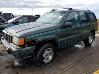 1996 Jeep Grand Cherokee Laredo with VIN 1J4GZ58S4TC281689, listed as a Copart auction lot 78466524 with 0 mi miles and Salvage Title. Bid and sale history available at carsss.com. Image 1.