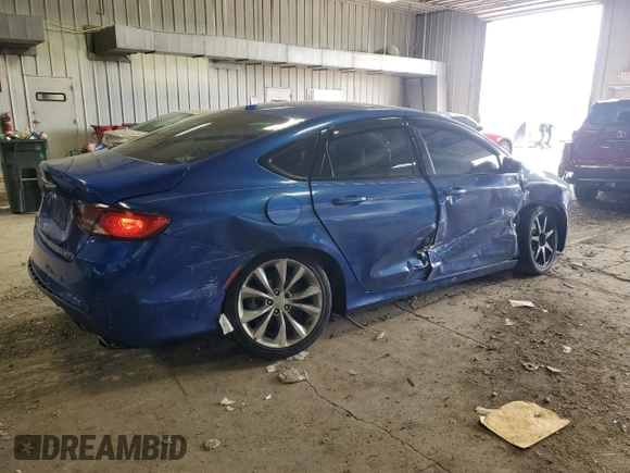 2015 Chrysler 200 S with VIN 1C3CCCBB6FN643439, listed as a Copart auction lot 50949045 with 102,877 mi miles and Non Repairable. Bid and sale history available at carsss.com. Image 3.