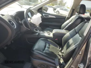 2018 Nissan Pathfinder SL with VIN 5N1DR2MM6JC666422, listed as a Copart auction lot 51626675 with 82,134 mi miles and Salvage title. Bid and sale history available at DreamBid. Image 7.