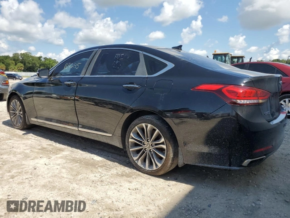 2016 Hyundai Genesis 3.8L with VIN KMHGN4JE1GU128926, listed as a Copart auction lot 66822664 with 164,245 mi miles and Clean Title. Bid and sale history available at carsss.com. Image 2.