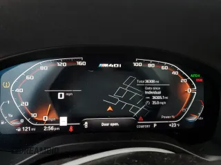 2023 BMW X3 M40i with VIN 5UX83DP04P9R12013, listed as a Copart auction lot 44515045 with 36,308 mi miles and Salvage Title. Bid and sale history available at DreamBid. Image 9.
