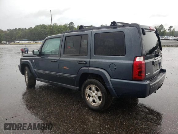 2007 Jeep Commander Sport with VIN 1J8HG48P57C598773, listed as a Copart auction lot 66291824 with 281,211 mi miles and Salvage Title. Bid and sale history available at carsss.com. Image 2.