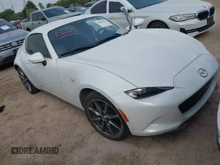 2021 Mazda MX-5 Miata Grand Touring with VIN JM1NDAM71M0454514, listed as a IAAI auction lot 41940252 with Not provided miles and . Bid and sale history available at DreamBid. Image 1.
