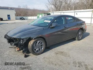 2024 Hyundai Elantra SEL with VIN KMHLM4DG2RU784957, listed as a Copart auction lot 50073505 with 18,107 mi miles and Non Repairable. Bid and sale history available at carsss.com. Image 1.