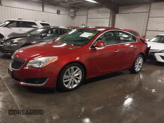 2014 Buick Regal Premium I z VIN 2G4GN5EX5E9266948, wystawiony jako IAAI lot #40739406 z przebiegiem 107 488 mil mil oraz . Historia ofert i sprzedaży dostępna na DreamBid. Obrazek 2.