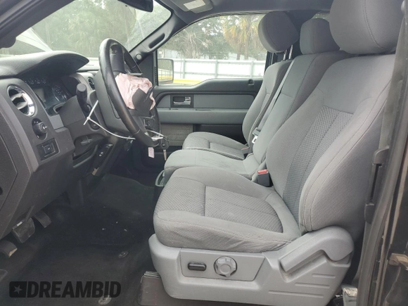 2013 Ford F-150 XL with VIN 1FTFX1EF7DFA59025, listed as a Copart auction lot 55050095 with 102,067 mi miles and Salvage Title. Bid and sale history available at DreamBid. Image 7.