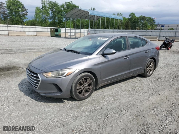 2017 Hyundai Elantra SE with VIN KMHD84LF8HU164436, listed as a Copart auction lot 54263305 with 145,692 mi miles and Clean Title. Bid and sale history available at carsss.com. Image 1.