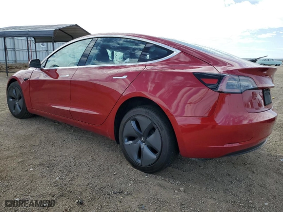 2019 Tesla Model 3 Long Range with VIN 5YJ3E1EB1KF387273, listed as a Copart auction lot 47318605 with 57,111 mi miles and Salvage Title. Bid and sale history available at carsss.com. Image 2.
