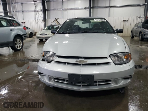 2004 Chevrolet Cavalier with VIN 1G1JC52F847142712, listed as a Copart auction lot 53798765 with 39,744 mi miles and Salvage Title. Bid and sale history available at DreamBid. Image 5.