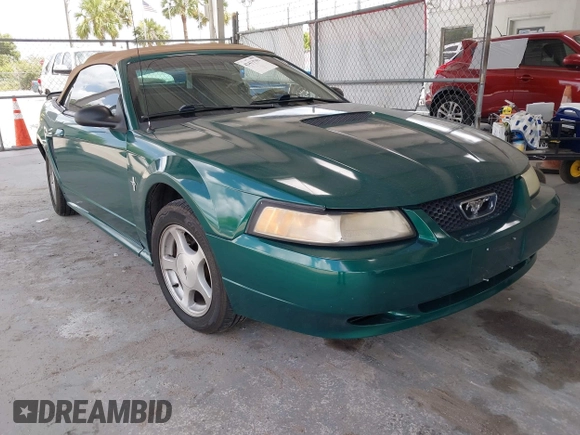 2001 Ford Mustang Deluxe z VIN 1FAFP44441F198354, wystawiony jako IAAI lot #42433701 z przebiegiem 69 328 mil mil oraz . Historia ofert i sprzedaży dostępna na DreamBid. Obrazek 1.