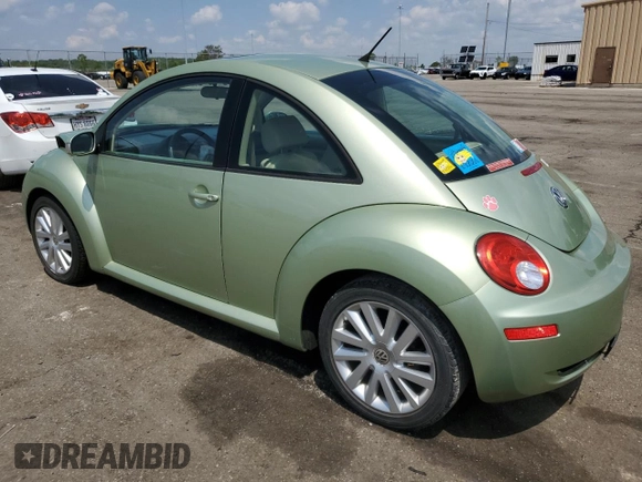 2008 Volkswagen Beetle SE with VIN 3VWRW31C78M509931, listed as a Copart auction lot 56645275 with 136,436 mi miles and Salvage title. Bid and sale history available at DreamBid. Image 2.