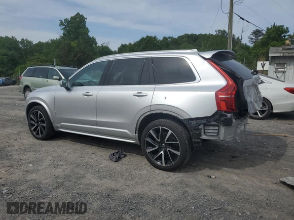 2020 Volvo XC90 Momentum with VIN YV4A221K6L1557534, listed as a Copart auction lot 56225585 with 50,378 mi miles and Salvage title. Bid and sale history available at DreamBid. Image 2.