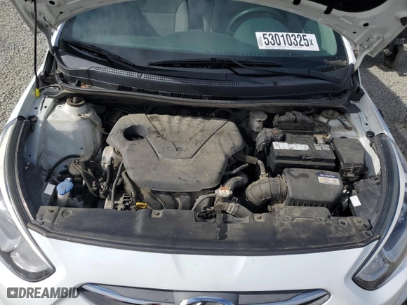 2017 Hyundai Accent SE with VIN KMHCT5AE1HU352080, listed as a Copart auction lot 53010325 with 126,241 mi miles and Clean Title. Bid and sale history available at carsss.com. Image 11.
