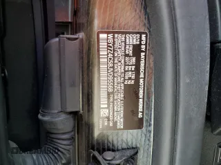 2018 BMW i3 with VIN WBY7Z4C58JVD95568, listed as a Copart auction lot 51867095 with Not provided miles and Salvage title. Bid and sale history available at DreamBid. Image 12.