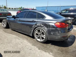 2015 BMW 4 Series 435i with VIN WBA4B1C50FD418355, listed as a Copart auction lot 48672575 with 156,311 mi miles and Salvage Title. Bid and sale history available at carsss.com. Image 2.