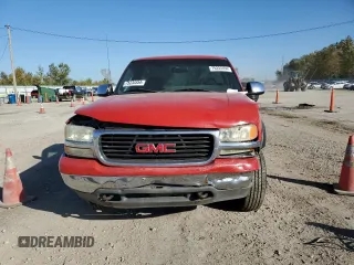 2002 GMC Sierra 1500 with VIN 1GDGC24U52Z252576, listed as a Copart auction lot 75233354 with Not Provided miles and Salvage Title. Bid and sale history available at DreamBid. Image 5.