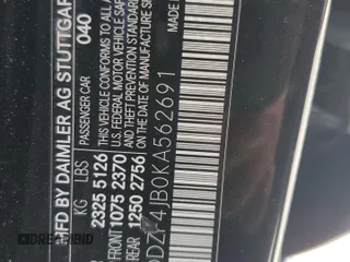 2019 Mercedes-Benz E 300 z VIN WDDZF4JB0KA562691, wystawiony jako Copart lot #56961235 z przebiegiem 84 666 mil mil oraz Nie do naprawy • Non repairable. Historia ofert i sprzedaży dostępna na DreamBid. Obrazek 13.