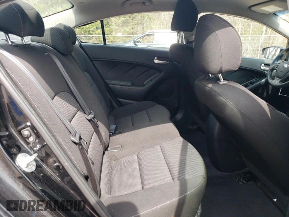 2017 Kia Forte LX with VIN 3KPFK4A79HE131227, listed as a Copart auction lot 52093965 with 21,945 mi miles and Salvage Title. Bid and sale history available at carsss.com. Image 10.