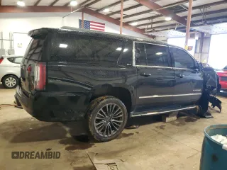 2018 GMC Yukon XL SLT with VIN 1GKS2GKC1JR369793, listed as a Copart auction lot 50399995 with 0 mi miles and Salvage Title. Bid and sale history available at carsss.com. Image 3.