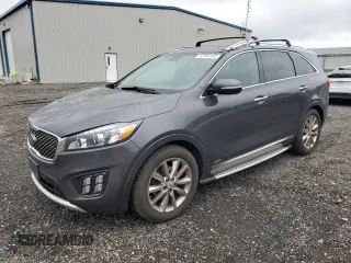 2016 Kia Sorento SX z VIN 5XYPKDA51GG152979, wystawiony jako Copart lot #57942165 z przebiegiem 189 283 mil mil oraz Szkoda całkowita • Salvage title. Historia ofert i sprzedaży dostępna na DreamBid. Obrazek 1.