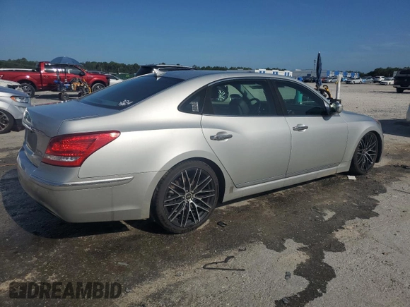 2013 Hyundai Equus Signature с VIN KMHGH4JH4DU063096, выставлен на аукционе Copart как лот 59844795 с пробегом 133 213 миль миль и Списание • Salvage title. История ставок и продаж доступна на DreamBid. Изображение 3.