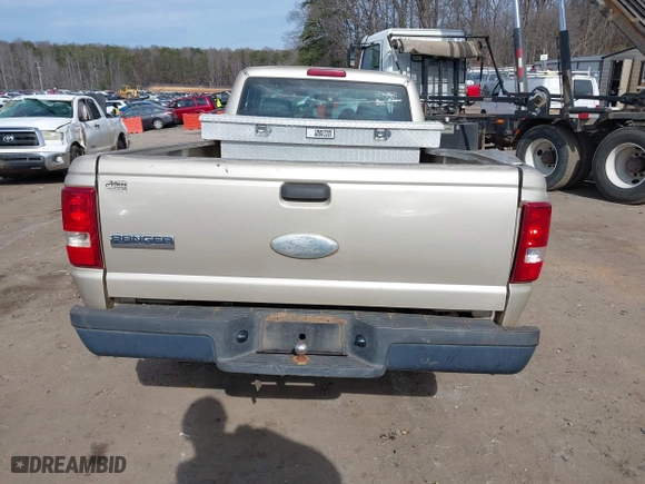 2007 Ford Ranger XL with VIN 1FTYR10D17PA36220, listed as a IAAI auction lot 41463482 with 285,390 mi miles. Bid and sale history available at carsss.com. Image 16.