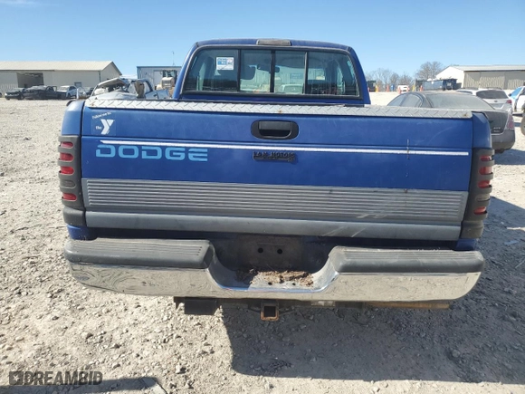 1996 Dodge Ram 1500 with VIN 3B7HC13Z1TG131478, listed as a Copart auction lot 46857135 with 57,047 mi miles and Salvage Title. Bid and sale history available at carsss.com. Image 6.