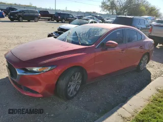 2020 Mazda 3 Preferred Package with VIN 3MZBPADL9LM132638, listed as a Copart auction lot 81271774 with 67,820 mi miles and Salvage Title. Bid and sale history available at carsss.com. Image 1.