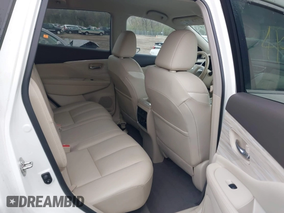 2018 Nissan Murano Platinum with VIN 5N1AZ2MH9JN163641, listed as a IAAI auction lot 41922735 with 70,884 mi miles and . Bid and sale history available at DreamBid. Image 8.