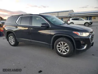 2019 Chevrolet Traverse LT Leather with VIN 1GNEVHKW1KJ211865, listed as a Copart auction lot 83752034 with 163,299 mi miles and Salvage Title. Bid and sale history available at carsss.com. Image 4.