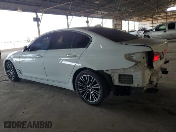 2019 BMW 5 Series 530i with VIN WBAJA5C52KBX87088, listed as a Copart auction lot 44159455 with 72,793 mi miles and Salvage Title. Bid and sale history available at DreamBid. Image 2.