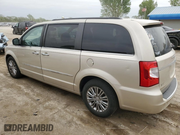2014 Chrysler Town & Country Touring-L with VIN 2C4RC1CG3ER232148, listed as a Copart auction lot 53854975 with 124,024 mi miles and Clean Title. Bid and sale history available at carsss.com. Image 2.
