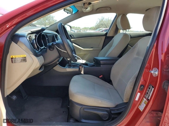2012 Kia Optima LX with VIN 5XXGM4A72CG074898, listed as a Copart auction lot 52913115 with 142,705 mi miles and Salvage Title. Bid and sale history available at carsss.com. Image 7.
