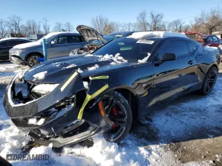 2019 Chevrolet Camaro 1SS with VIN 1G1FE1R75K0155060, listed as a Copart auction lot 86890064 with 51,328 mi miles and Salvage Title. Bid and sale history available at carsss.com. Image 1.