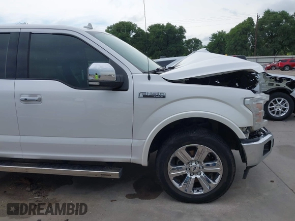 2018 Ford F-150 XL z VIN 1FTEW1EG1JKC32919, wystawiony jako IAAI lot #42486820 z przebiegiem 166 382 mil mil oraz . Historia ofert i sprzedaży dostępna na DreamBid. Obrazek 19.