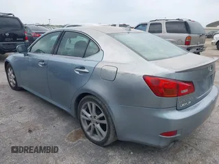 2007 Lexus IS with VIN JTHBK262175046682, listed as a IAAI auction lot 42167067 with 253,224 mi miles. Bid and sale history available at carsss.com. Image 3.
