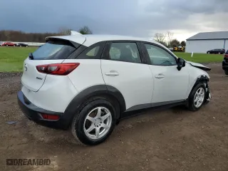 2019 Mazda CX-3 Sport with VIN JM1DKDB70K0443216, listed as a Copart auction lot 53196625 with 76,357 mi miles and Salvage Title. Bid and sale history available at carsss.com. Image 3.