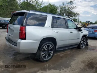 2018 Chevrolet Tahoe LT with VIN 1GNSKBKC6JR168185, listed as a Copart auction lot 55502305 with 96,905 mi miles and Salvage title. Bid and sale history available at DreamBid. Image 3.