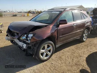 2008 Lexus RX with VIN JTJHK31U682044520, listed as a Copart auction lot 52743375 with 133,081 mi miles and Salvage Title. Bid and sale history available at carsss.com. Image 1.