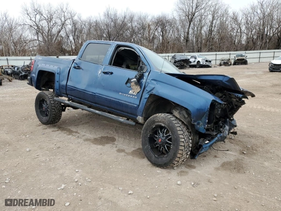 2017 Chevrolet Silverado 1500 LT with VIN 3GCUKREC4HG233177, listed as a Copart auction lot 89306715 with 145,050 mi miles and Salvage Title. Bid and sale history available at carsss.com. Image 4.