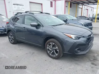 2024 Subaru Crosstrek Premium с VIN JF2GUADCXRH370434, выставлен на аукционе IAAI как лот 42061507 с пробегом 13 696 миль миль и . История ставок и продаж доступна на DreamBid. Изображение 1.