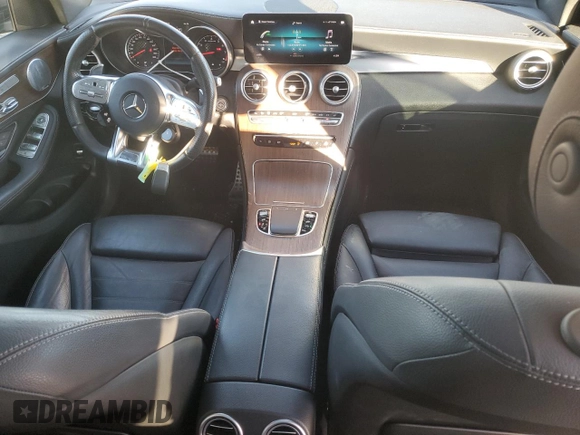 2020 Mercedes-Benz GLC with VIN WDC0G6EB9LF753756, listed as a Copart auction lot 86285044 with 38,597 mi miles and Salvage Title. Bid and sale history available at carsss.com. Image 8.